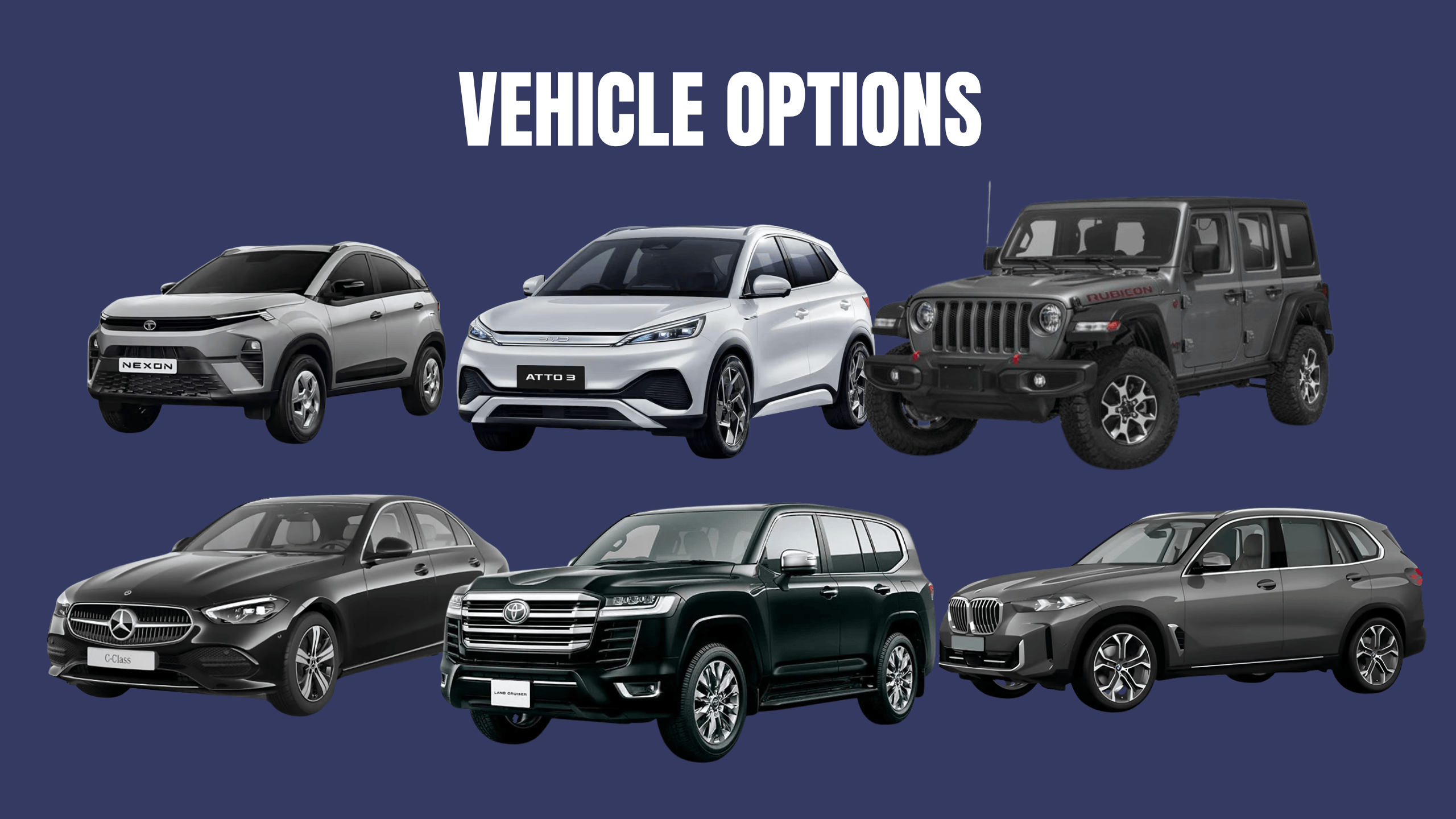 vehicle for rental in butwal